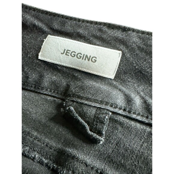 Torrid Black Denim Stretch Jeggings Size 28T Ankle Cropped Plus Size Black Jeans - Picture 4 of 11